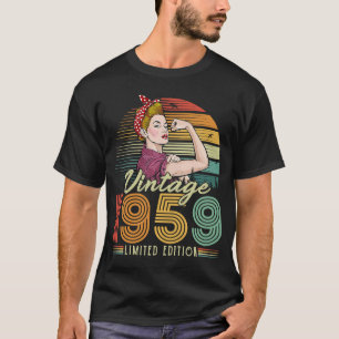 Vintag 1959 1959 63. Geburtstag 63 Jahre alt T-Shirt