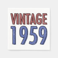 Vintag 1959, 60. Geburtstag