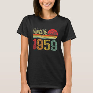 Vintag 1959 Tag 63 Jahre alt 63. Geburtstag Awes T-Shirt