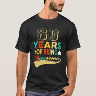 Vintag 1960 60. Geburtstag 60 Jahre Aweso sein T-Shirt