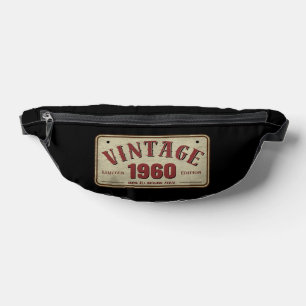 Vintag 1960 Limited Edition Alle Originalteile Bauchtasche