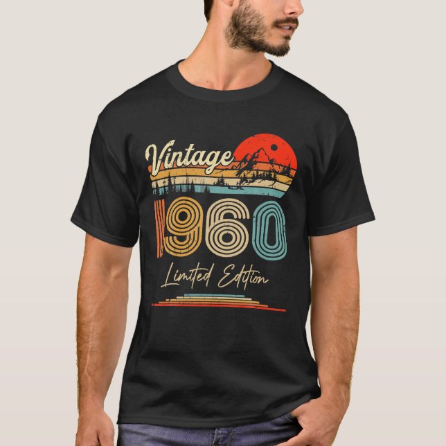 Vintag 1960 Limited Edition Premium T-Shirt (Vorderseite)