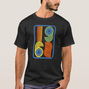 Vintag 1962 60. Geburtstag Husband Ehefrau Retro 2 T-Shirt