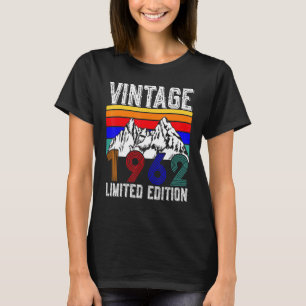 Vintag 1962 60 Jahre Jungen Mädchen 60. Geburtstag T-Shirt