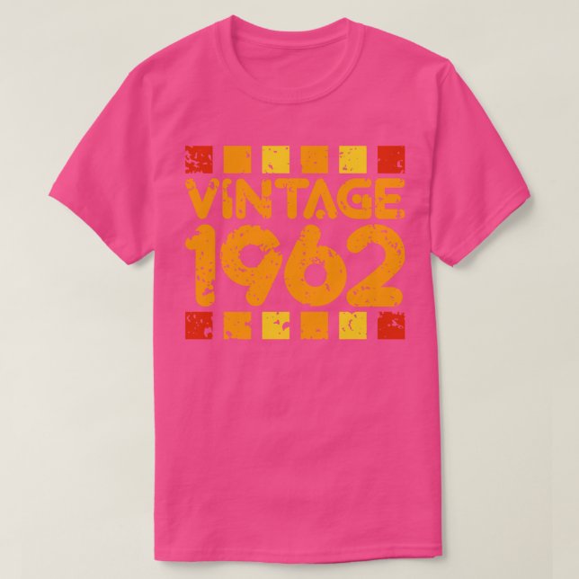 Vintag 1962 T-Shirt (Design vorne)