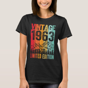 Vintag 1963 60 Jahre alt 60. Geburtstag Männer T-Shirt