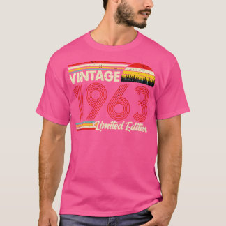 Vintag 1963 Geburtstag Shirt Limited Edition 1963 