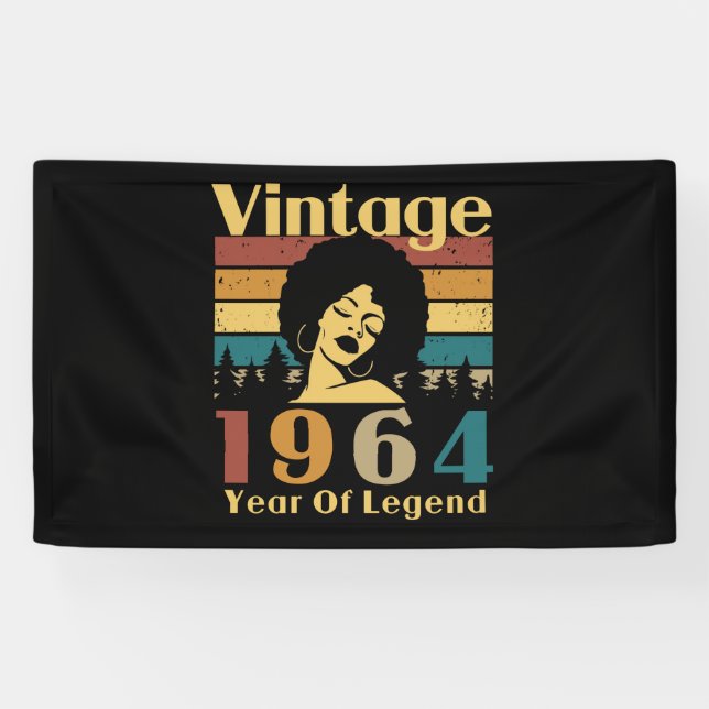 Vintag 1964 banner (Horizontal)