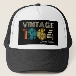 Vintag 1964 Limited Edition 60. Geburtstag Truckerkappe