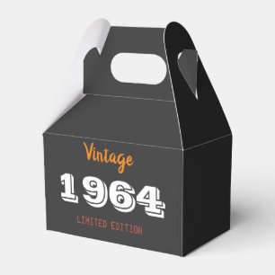 Vintag 1964 limitierte Auflage 60. Geburtstagsgesc Geschenkschachtel