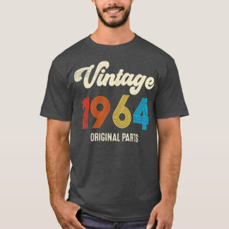 Vintag 1964 Originalteile 57. Geburtstag T-Shirt