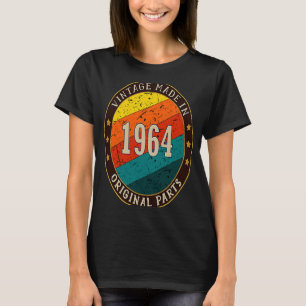 Vintag 1964 Originalteile Geburtstag T-Shirt