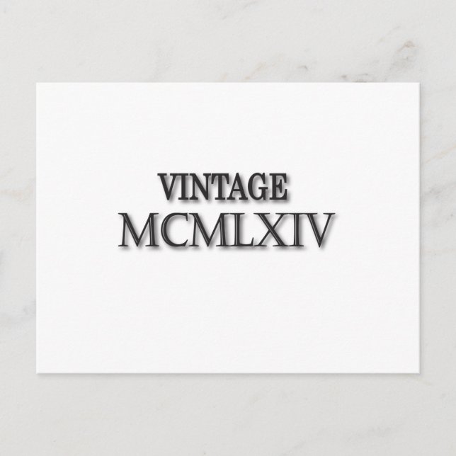 Vintag 1964 Roman Postkarte (Vorderseite)