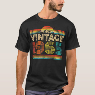 Vintag 1965 Klassik 1965 Vintages Jahr Männer Frau T-Shirt