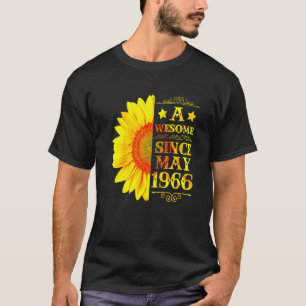 Vintag 1966 56 Jahre alt 56. Mai Sonnenschein Gebu T-Shirt