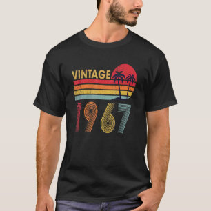Vintag 1967 55 Jahre alte Jungen und Mädchen 55. G T-Shirt