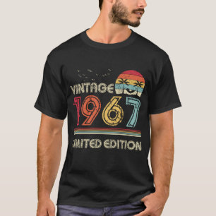 Vintag 1967 Limited Edition 57. Geburtstag T-Shirt