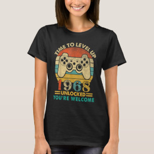 Vintag 1968 Funny 54 Years Old Video Gamer 54th B T-Shirt