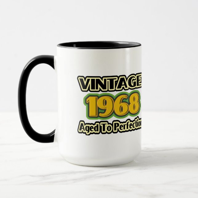 Vintag 1968 - Volljährig Tasse (Links)
