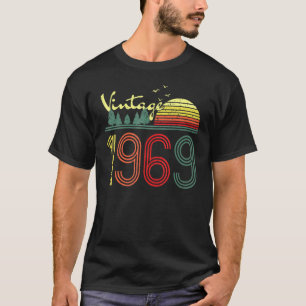Vintag 1969 Geburt Geschenk 1969 53. Geburtstag 53 T-Shirt