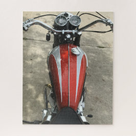 Vintag 1969 Triumph-Motorrad Puzzle