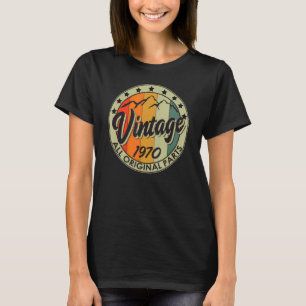 Vintag 1970 Alle Originalteile Geboren 1970 T-Shirt