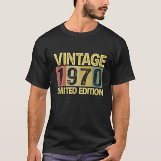 Vintag 1970 Sonntag 52 Jahre Alter Sonntag 52. Geb T-Shirt