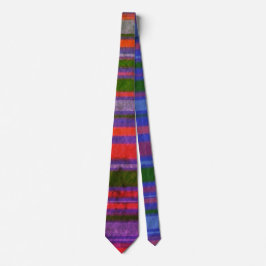 Vintag 1970 Vertikaler, feiner Streifen Necktie Krawatte