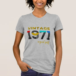 Vintag 1971 Originalteile T-Shirt