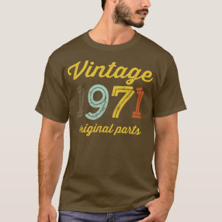 Vintag 1971 Originalteile T-Shirt