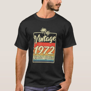 Vintag 1972 49. Geburtstag Limited Edition 49 Yea T-Shirt
