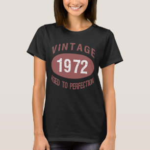 Vintag 1972 50. Geburtstag T-Shirt