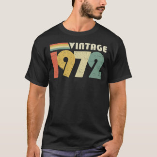 Vintag 1972, 50. Geburtstagsgeschenk gestört T-Shirt