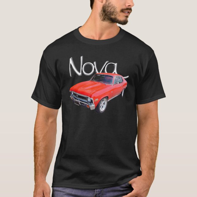 Vintag 1972 Chevys Nova T-Shirt (Vorderseite)