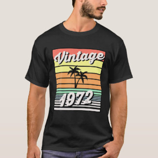 Vintag 1972 Limited Edition 50. Geburtstagsgeschen T-Shirt