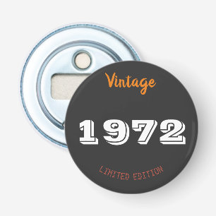 Vintag 1972 limitierte Auflage 50. Geburtstagsgesc Flaschenöffner