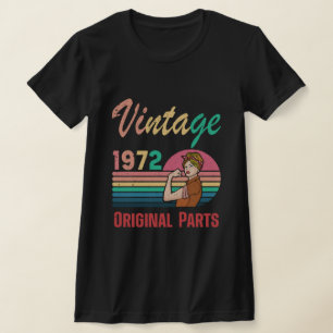 Vintag 1972 Originalteile T-Shirt