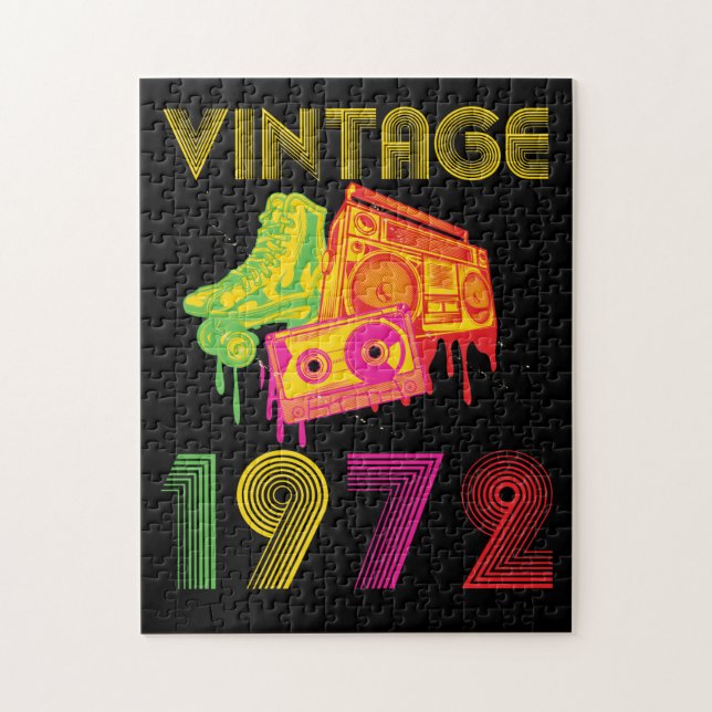 Vintag 1972 puzzle (Vertikal)