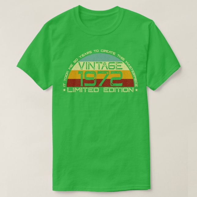 Vintag 1972 T-Shirt (Design vorne)