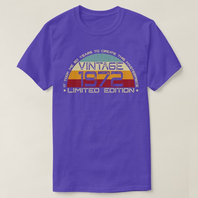 Vintag 1972 T-Shirt (Design vorne)