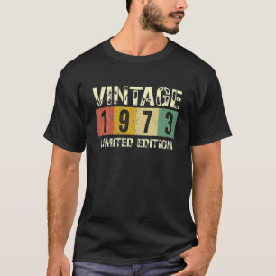 Vintag 1973 49Geburtstagsgeschenk Männer Frauen 49 T-Shirt