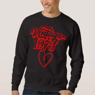 Vintag 1973 das Recht, Frauenrechte zu wählen Sweatshirt