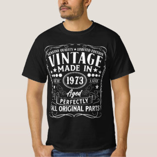 Vintag 1973 - Perfekt gealtertes Design T-Shirt