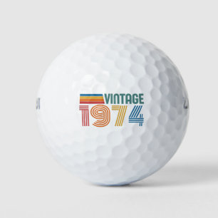 Vintag 1974 50. Geburtstag Golfball