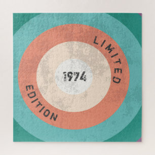 Vintag 1974 limitierte Auflage 50. Geburtstag Puzzle
