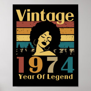 Vintag 1974 poster
