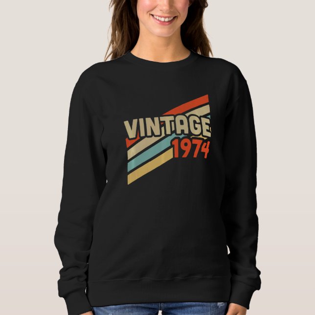 Vintag 1974 sweatshirt (Vorderseite)