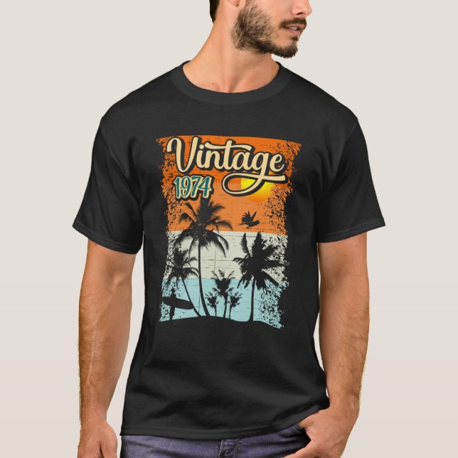 Vintag 1974 T-Shirt (Vorderseite)