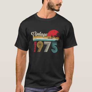 Vintag 1975 50. Geburtstagsgeschenke 50 Jahre T-Shirt