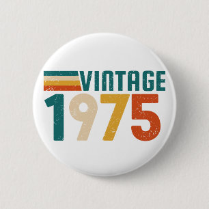 VINTAG 1975 BUTTON